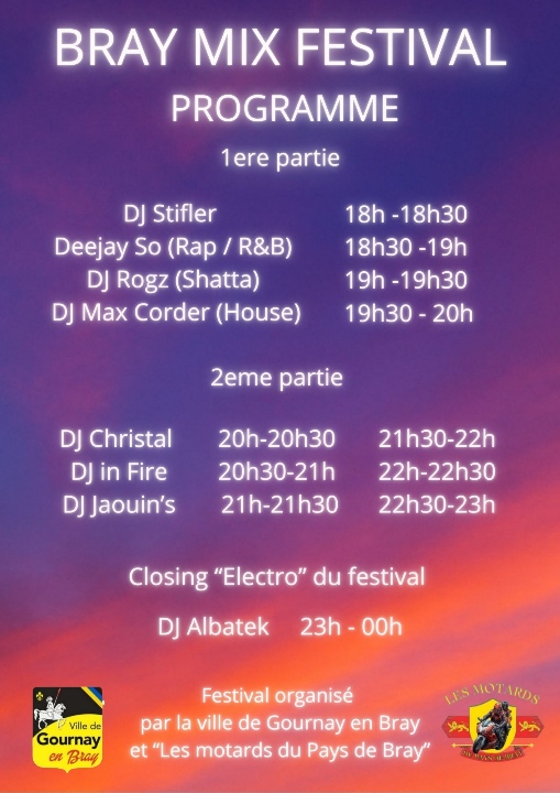 Festival du Pays de Bray juillet 2026