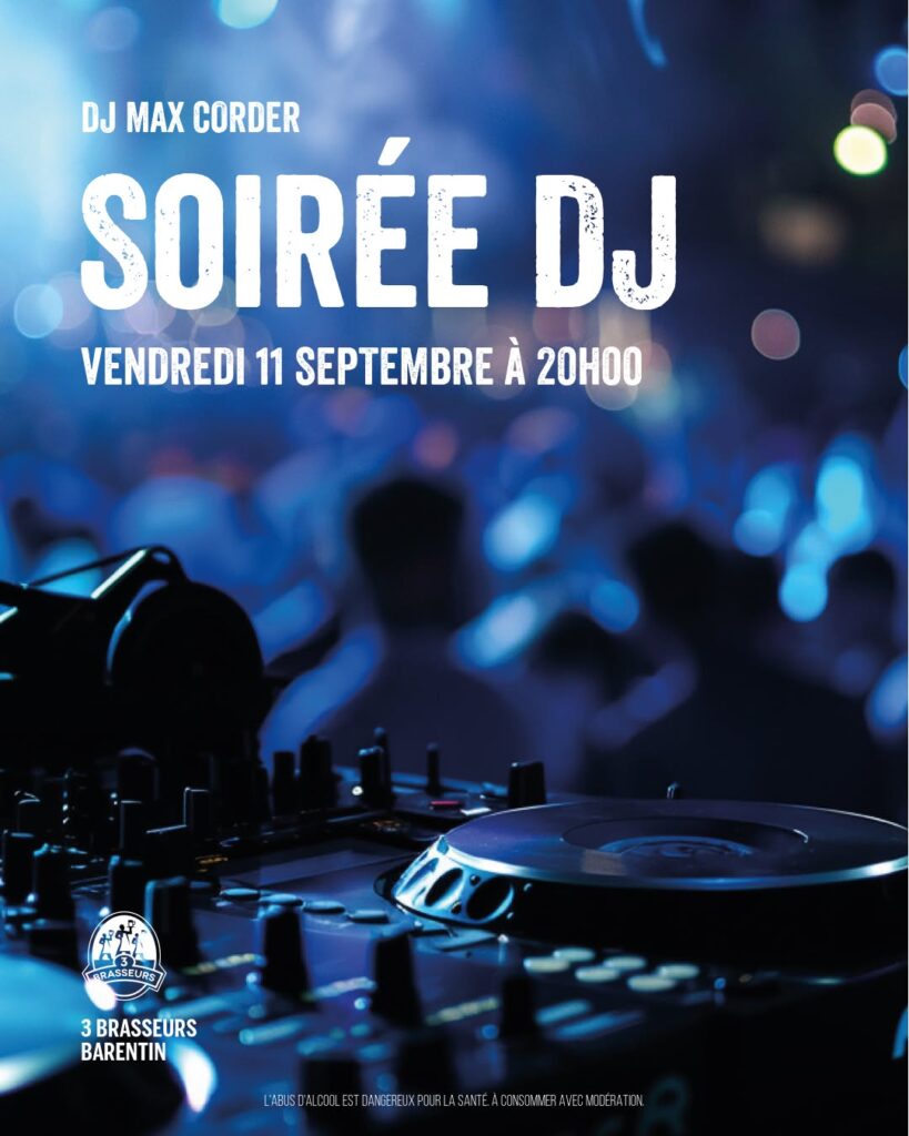 BARENTIN CE VENDREDI ! Nouveau Set House Sessions : Une exploration des différentes facettes de la house, mixée par DJ max Corder